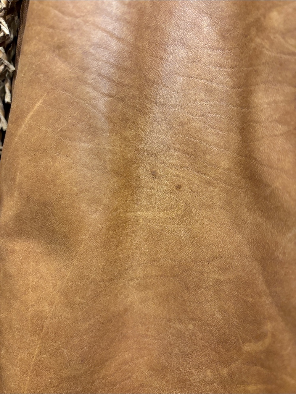 Medium Double D Ranch Tan Fringe Studded Western Cowgirl Leather Jacket - Picture 11 of 11